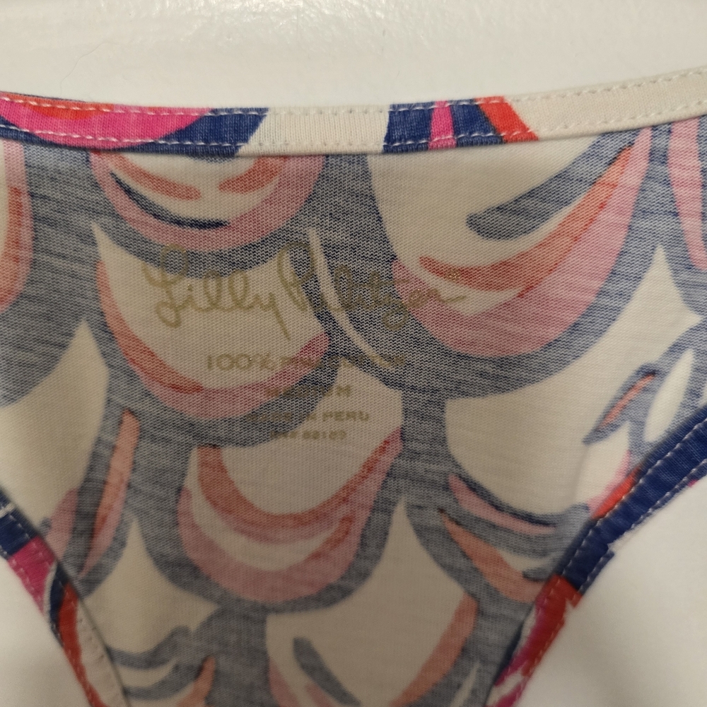 🌟7/25$ LILLY PULITZER Monterey Tank Dress in Gillty Print - Picture 6 of 10
